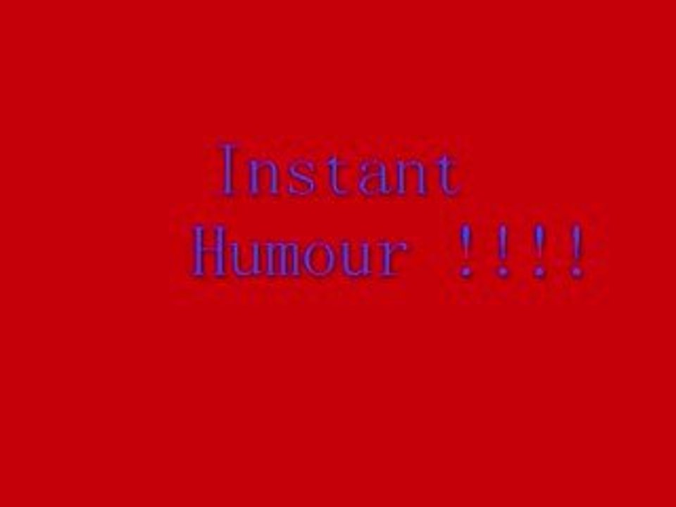 Instant humour n°1