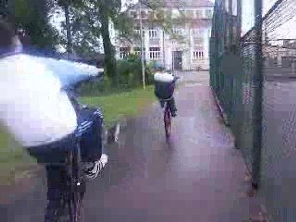cabrage en velo