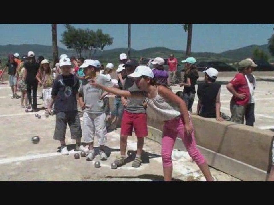 Pétanque interclasses - 29 mai 2009