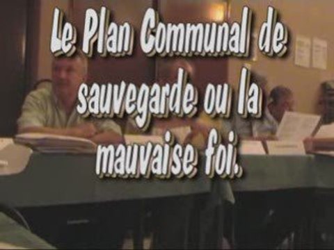 20090529 chevigny saint sauveur mensonge sur le PCS