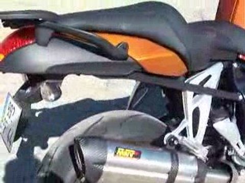 BMW K1200R Mivv Suono avec db killer