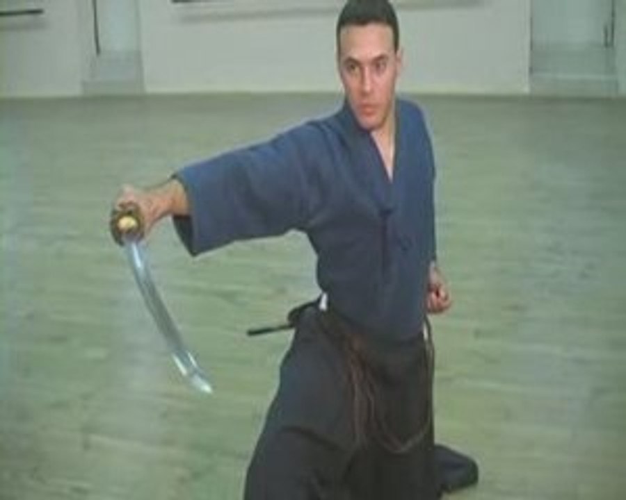 Démonstration  kata karaté et escrime japonaise