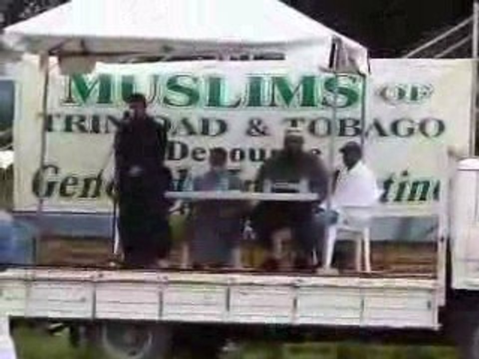 Abdul Rahman quran recitation, crisis in the Gaza, Trinidad