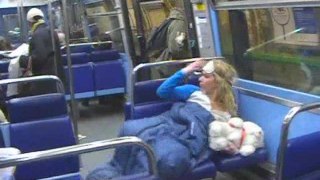 Finir sa nuit dans le metro par Annabelle