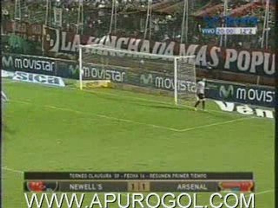 Newells 1-1 Arsenal