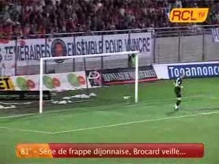 DIJON 1-0 LENS RESUME DU MATCH