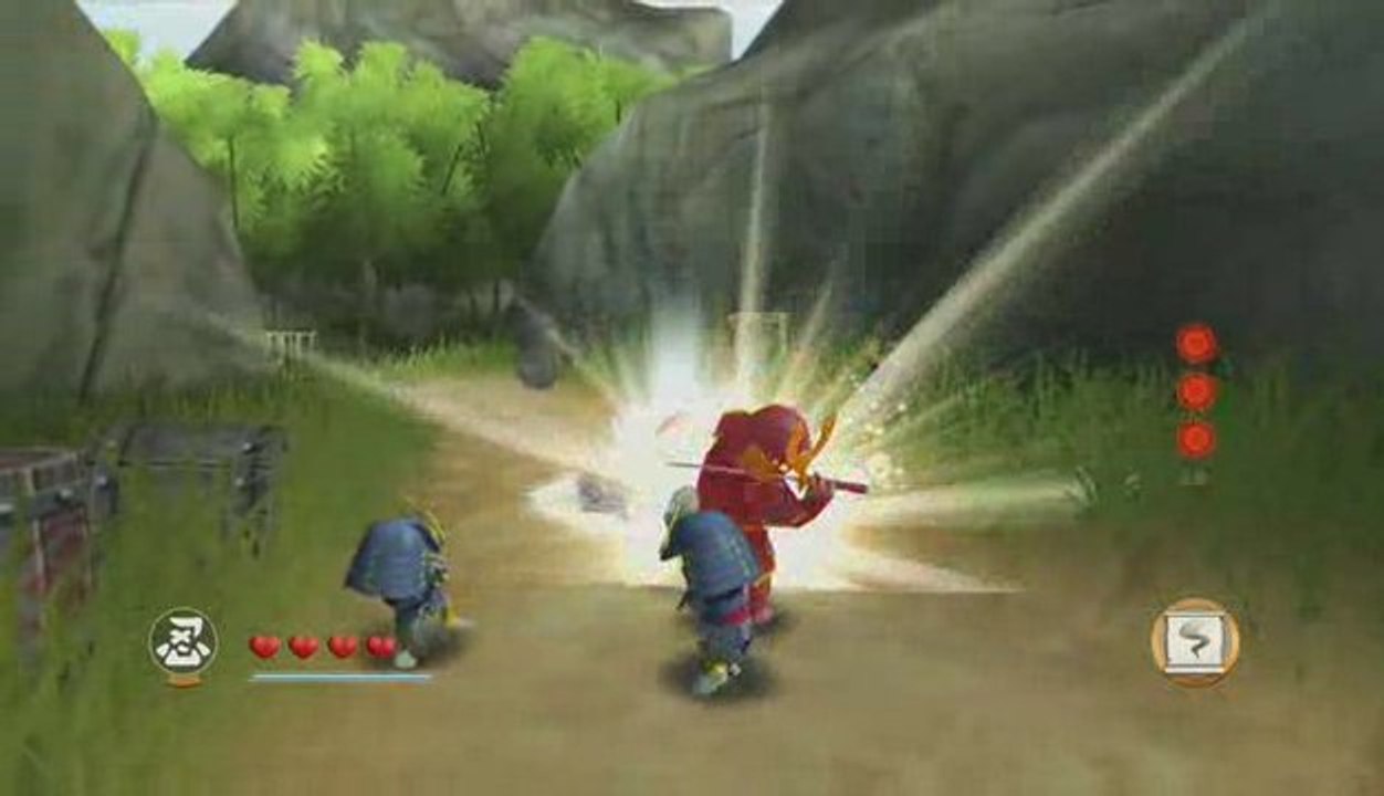 Mini Ninjas HIRO ingame