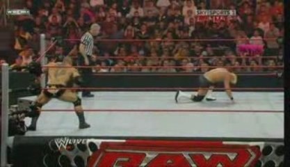 Premier match de Dolph Ziggler : vs Batista (Catch Attack)