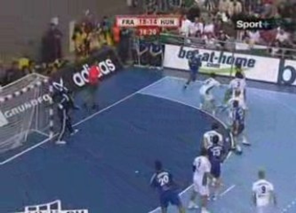 HANDBALL mondial 2009 France vs hongrie