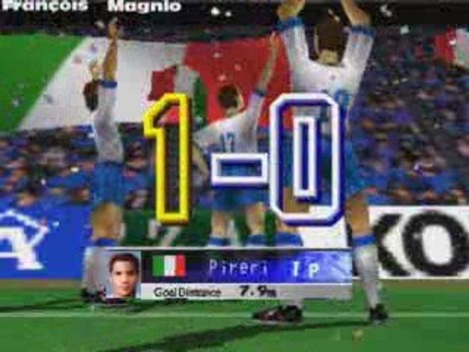 Jeu en réseau - ISS 2000 (N64)