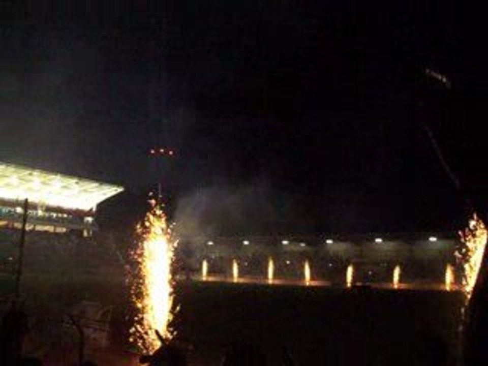 Dijon lens superbe feux d'artifice