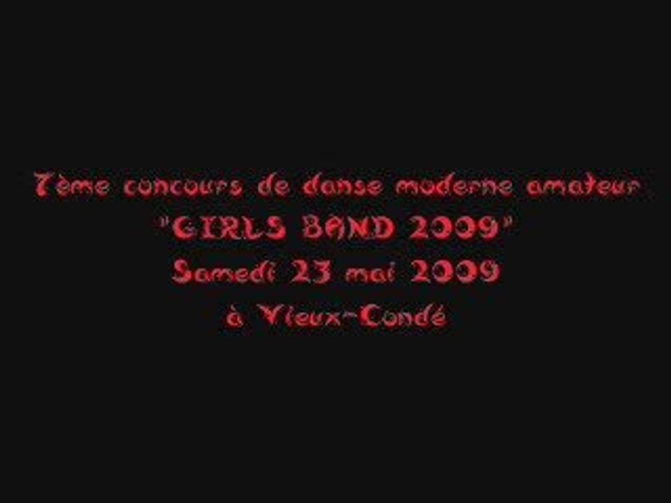 7ème  Concours de Danse Moderne Amateur moyennes girls band