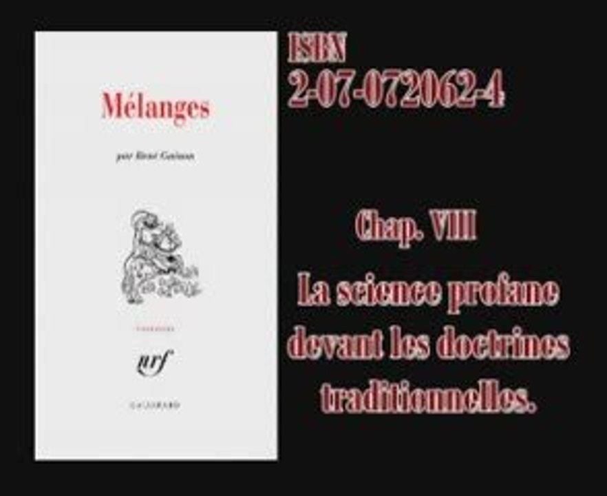 LLP - 08-01-10 - Extraits de Mélanges - René Gu...