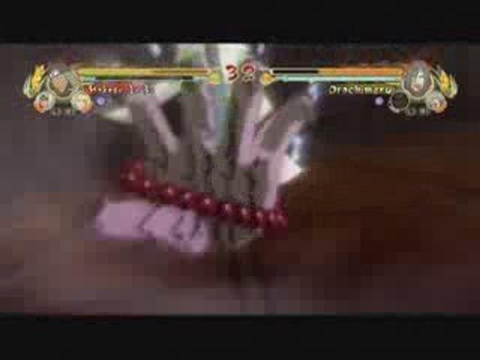 Naruto ultimate ninja storm sandaime hokage VS orochimaru