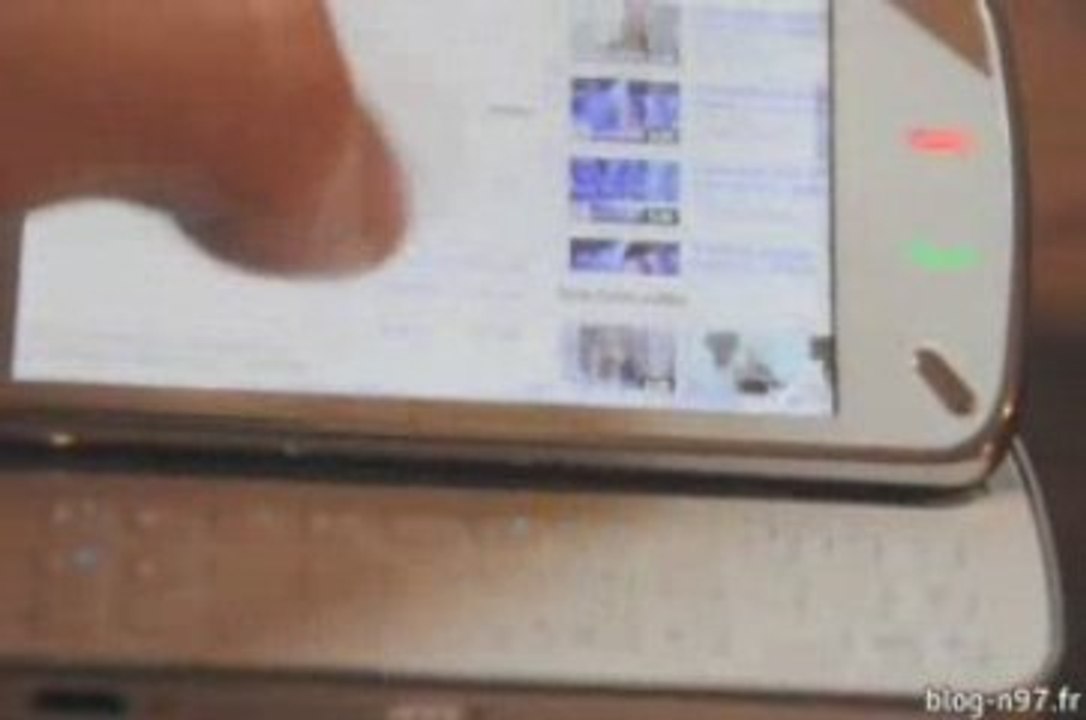 Test du Nokia N97 : Navigation Web