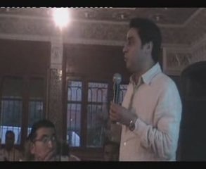 الدكتور عمر حجيرة في المؤتمر الصحفي بمناسبة الانتخابات