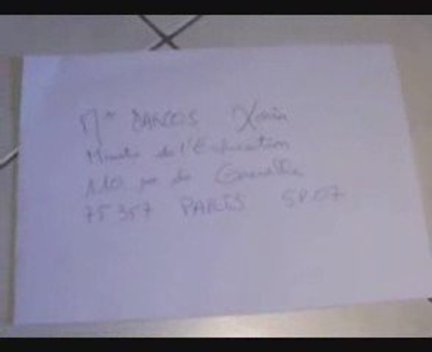 LLP Censure Darcos bonnet d'âne d'or avril 2008