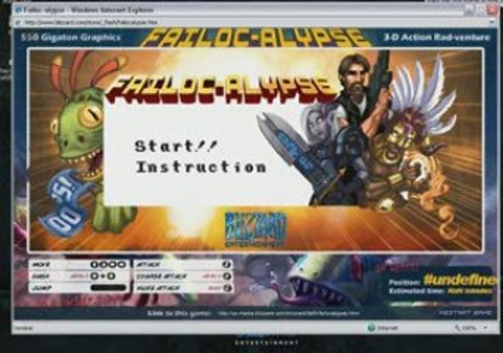 Failocalypse Blizzard game
