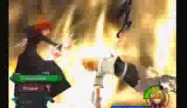 Kingdom hearts 2-Roxas VS Axel