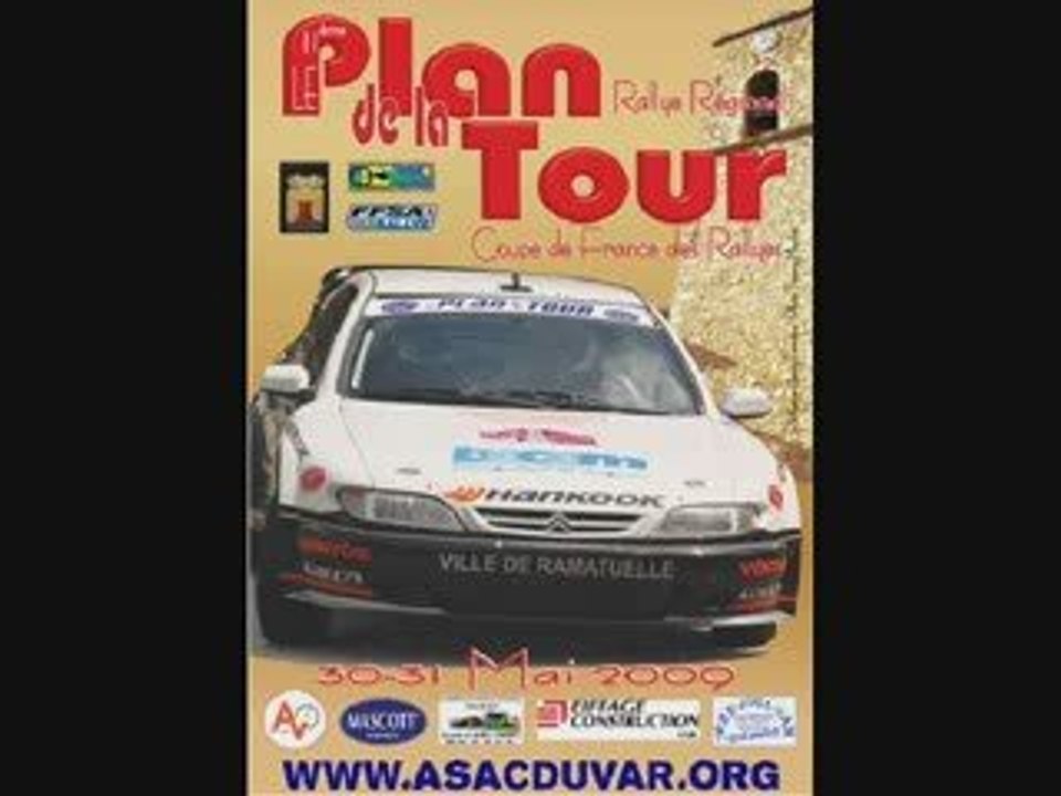 Plan de la tour 2009