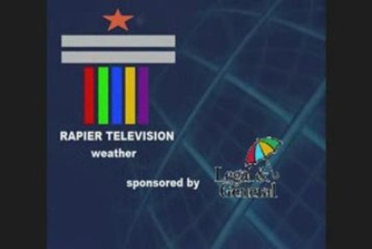 Rapier ITV mock weather bulletin