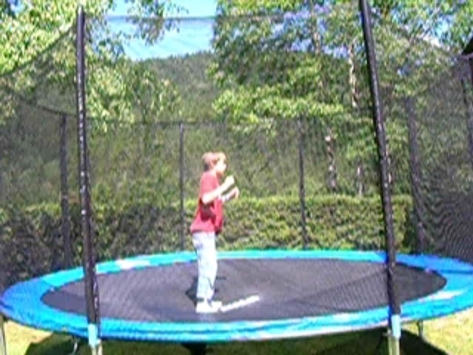 Nouveau ! Le trampoline !!!