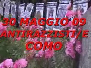 Como 30 maggio 09 presidio antirazzista