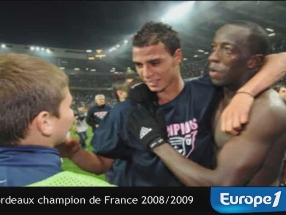 Bordeaux champion de France 2008/2009