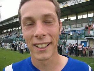 Romain Courtois, reaction après la montée