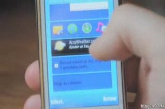 Test du Nokia N97 : homescreen et widgets 2/2