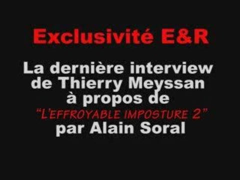 Meyssan - Soral : Géopolitique -> remise à niveau 2007