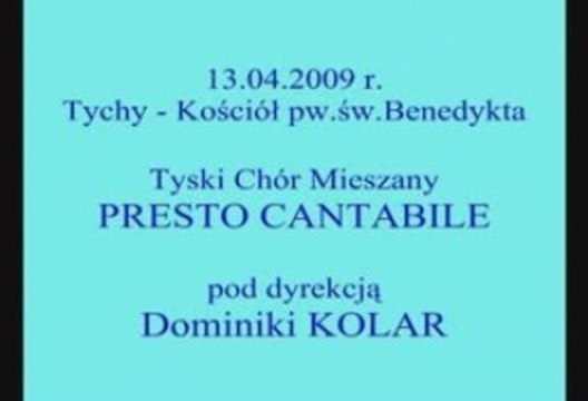 Koncert w kościele św. Benedykta w Tychach cz. 2