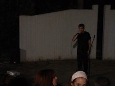 Emiljano singing Through the glass by Stone Sour