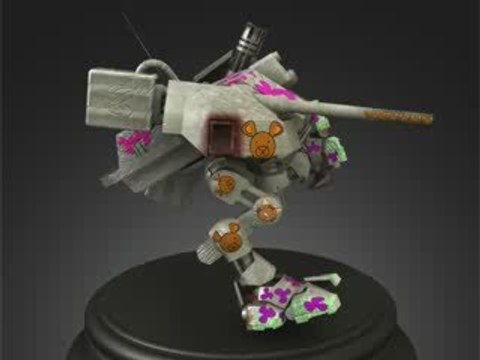 Shading et texturing d'un walker