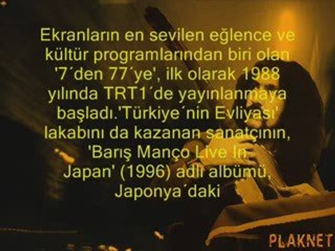 Barış Manço FURKAN ŞAKAR