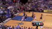 LeBron James Super Block Rafer Alston to go by, then pins th