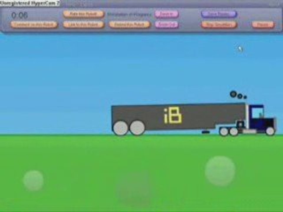 Vidéo pivot camion crash et shoot