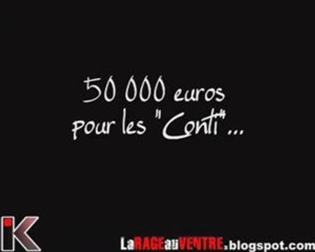 50000 euros pour les conti ...