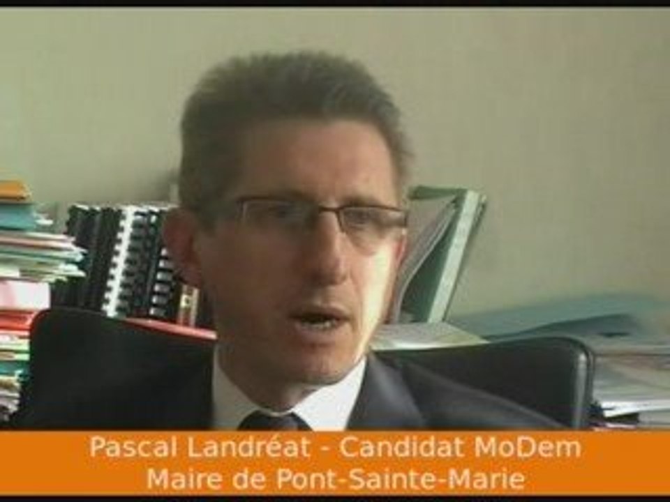 Pascal Landréat candidat aux européennes