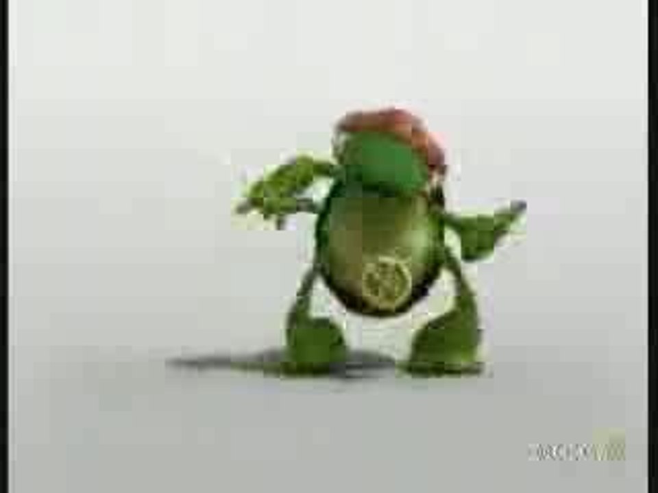 Dancing turtle