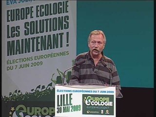 José Bové au meeting de Lille