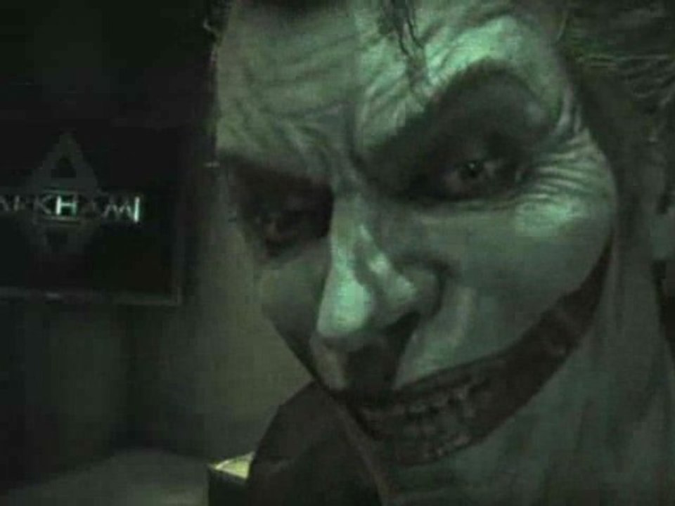 Batman Arkham Asylum Joker Trailer E3 2009