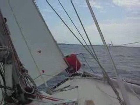 Bord à bord au près