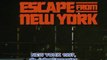 1981 - New York 1997 - John Carpenter