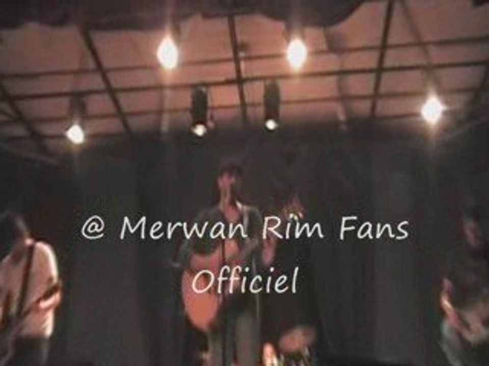 Merwan Rim "This is not happiness" 23 mai 2009 Bourbon Lancy