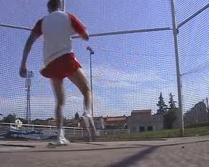 seance de mime n°2 (lancer disque)