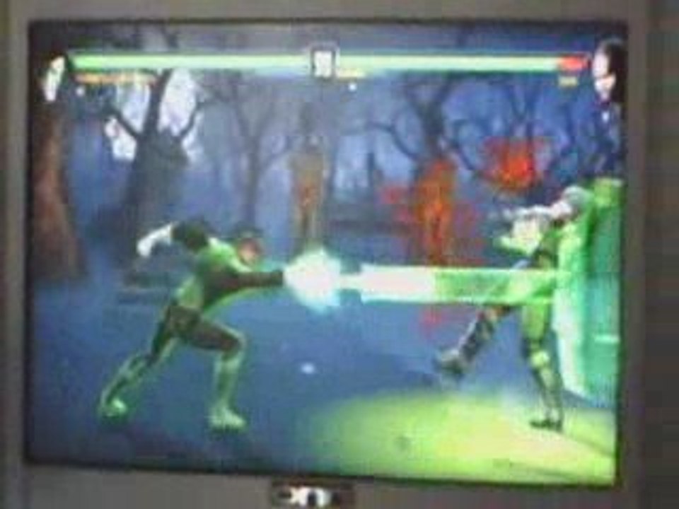 Mortal Kombat VS DC- Green Lantern VS Jax