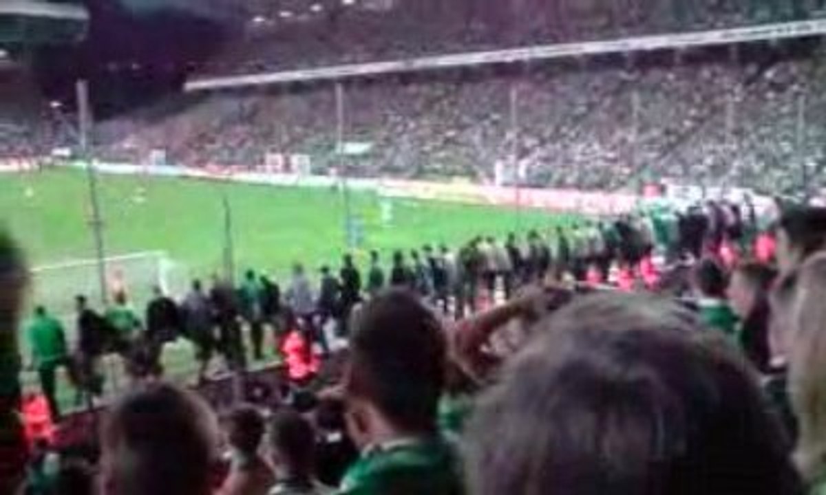 ASSE 4-0 VAFC fin du matche