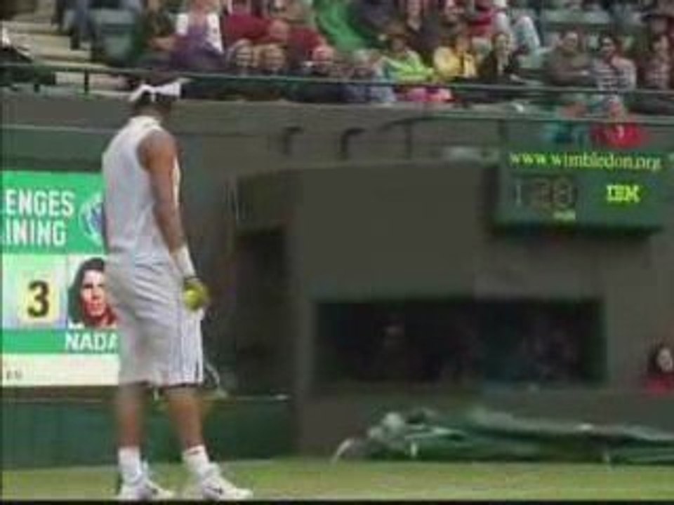 Soderling imite Nadal