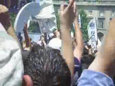 Quinconces, Bordeaux champions : Remise trophée 31 mai 2009